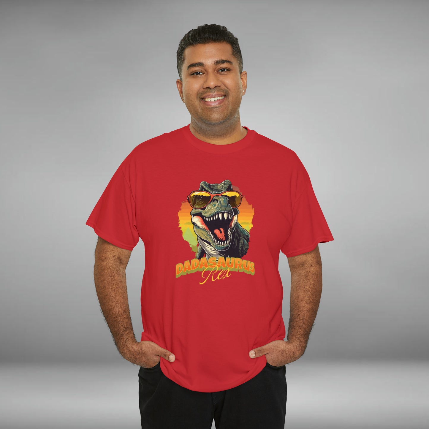 Dadasaurus Rex, Unisex Heavy Cotton Tee