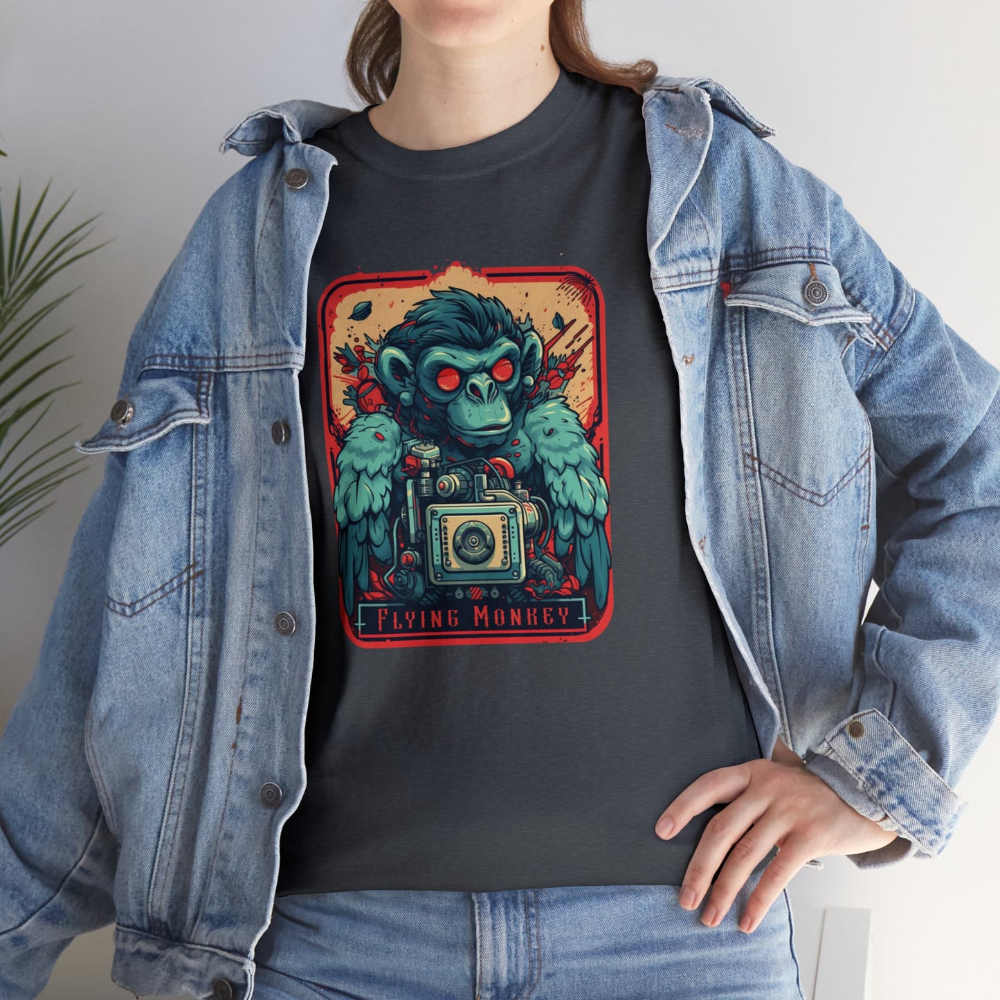 Flying Monkey, Unisex Heavy Cotton Tee