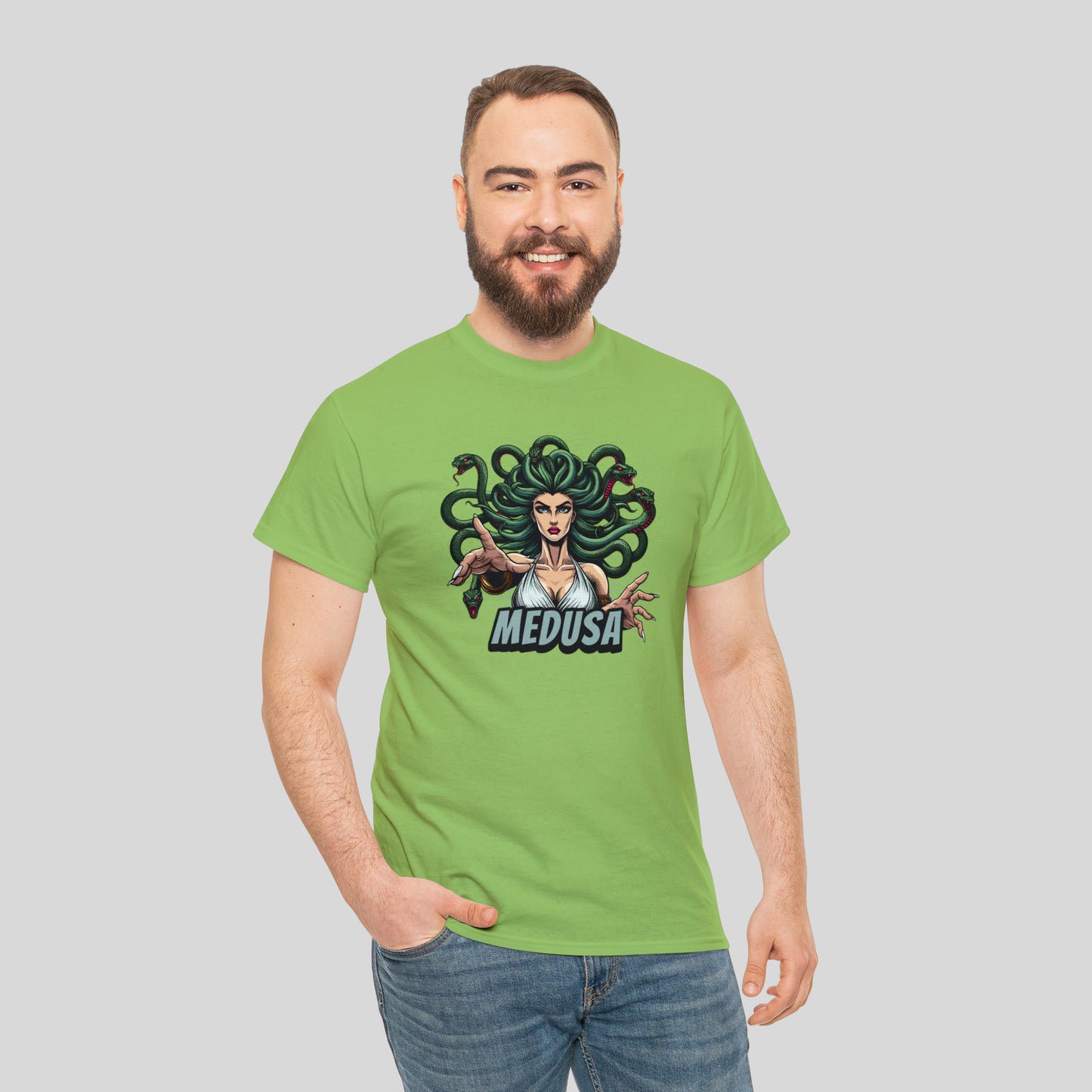 MEDUSA, Unisex Heavy Cotton Tee