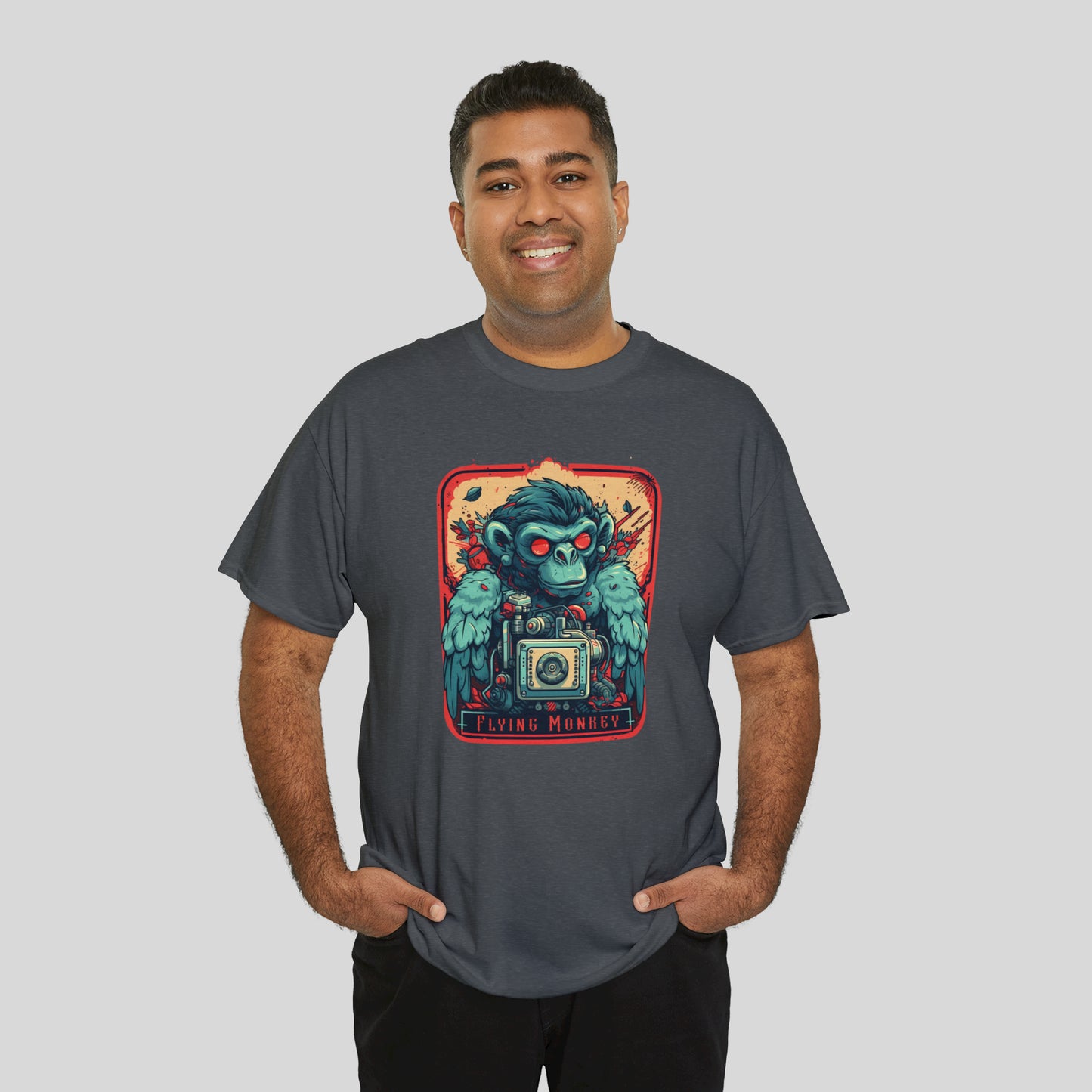 Flying Monkey, Unisex Heavy Cotton Tee