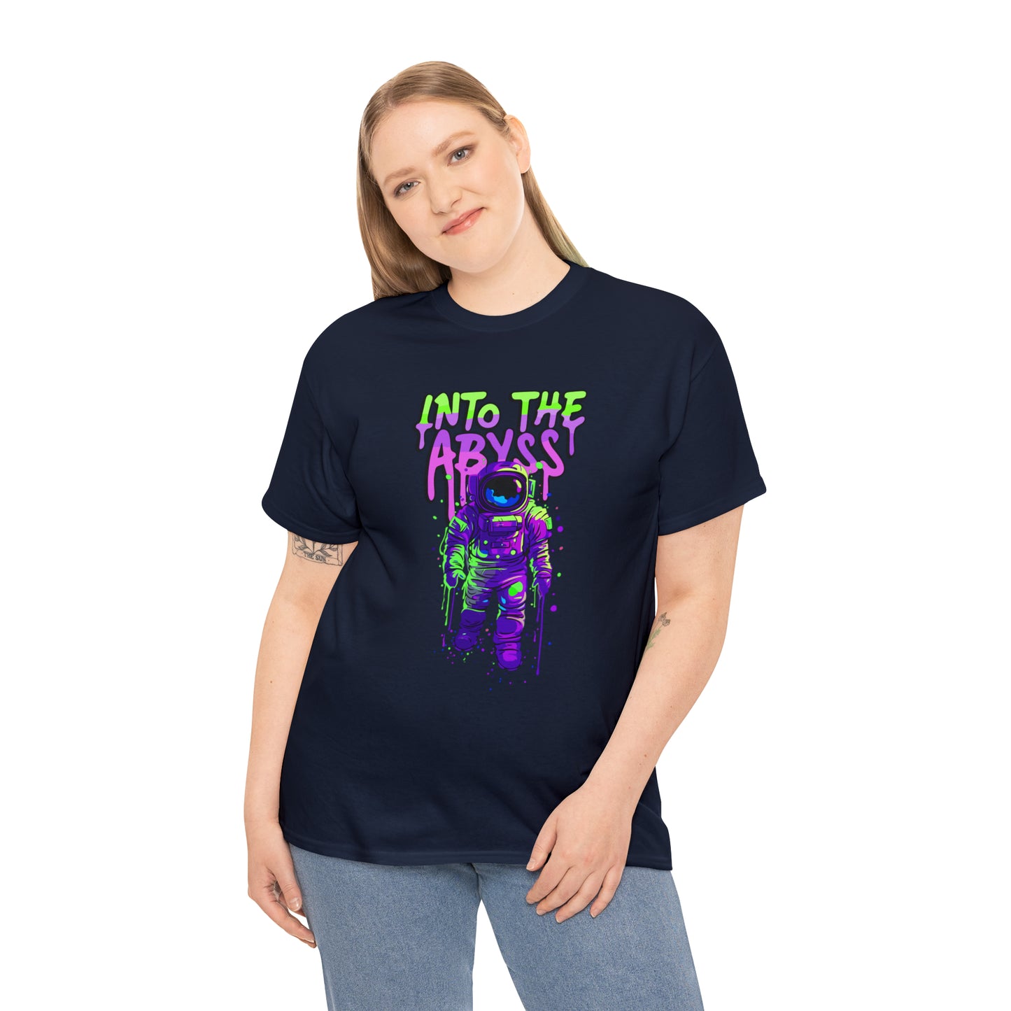 INTO THE ABYSS, Unisex Heavy Cotton Tee