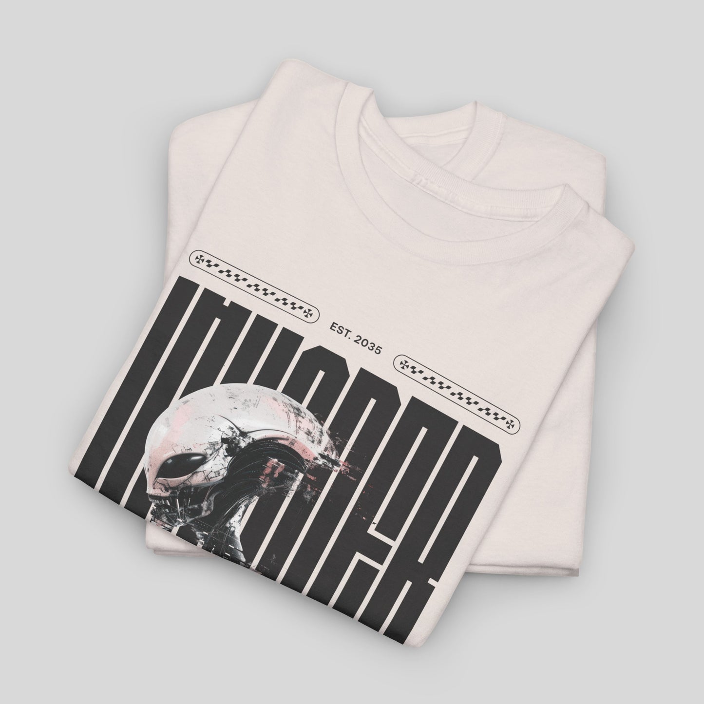Alien Invader, Unisex Heavy Cotton Tee