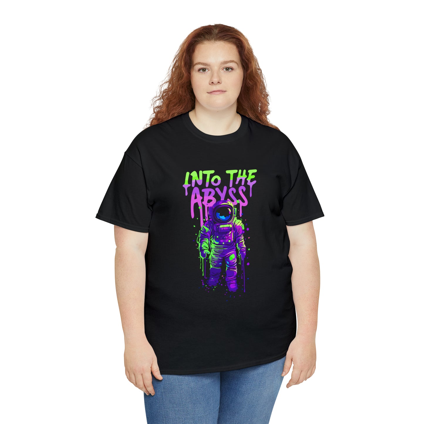 INTO THE ABYSS, Unisex Heavy Cotton Tee