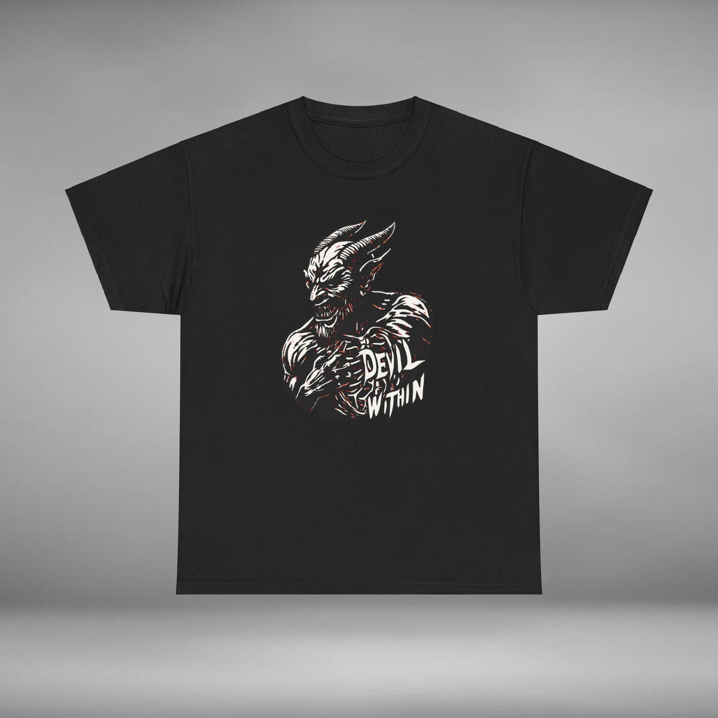Devil Within, Unisex Heavy Cotton Tee