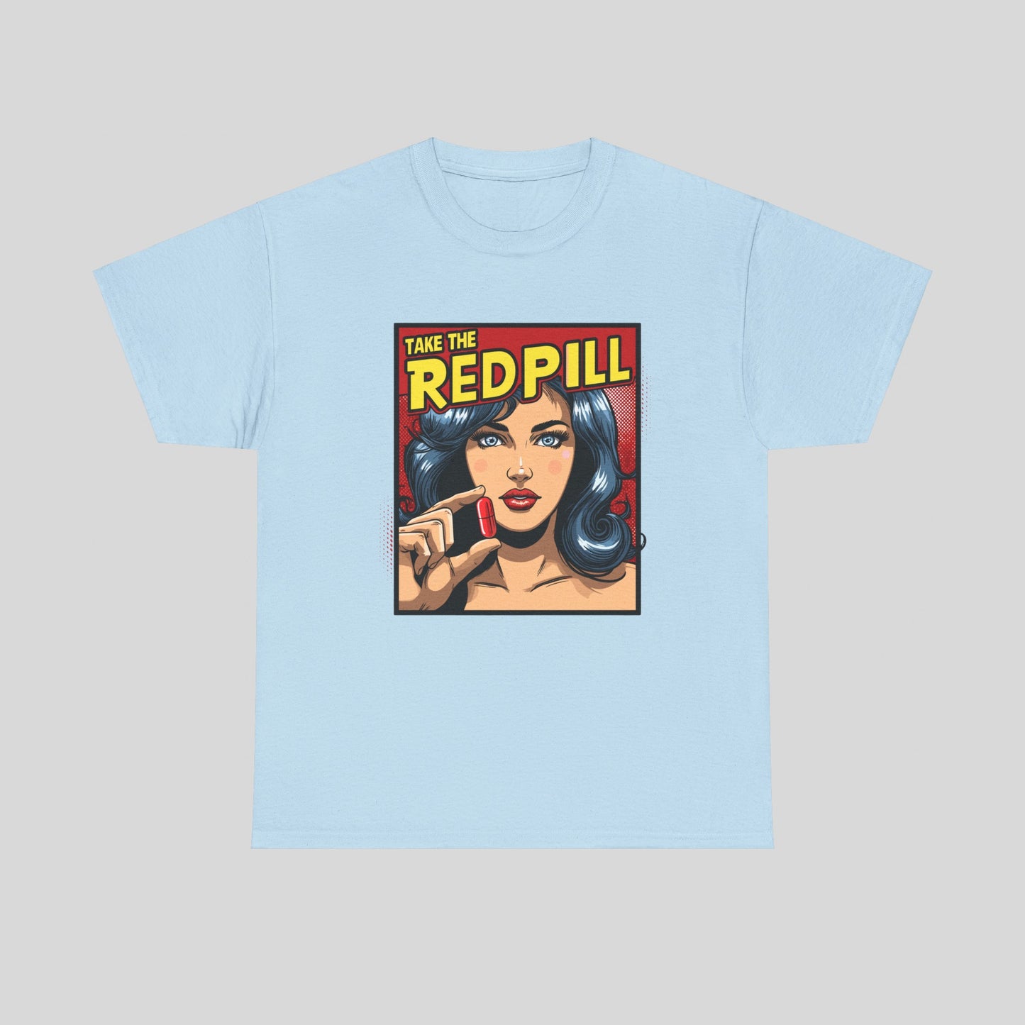 Take The Red Pill, Unisex Heavy Cotton Tee