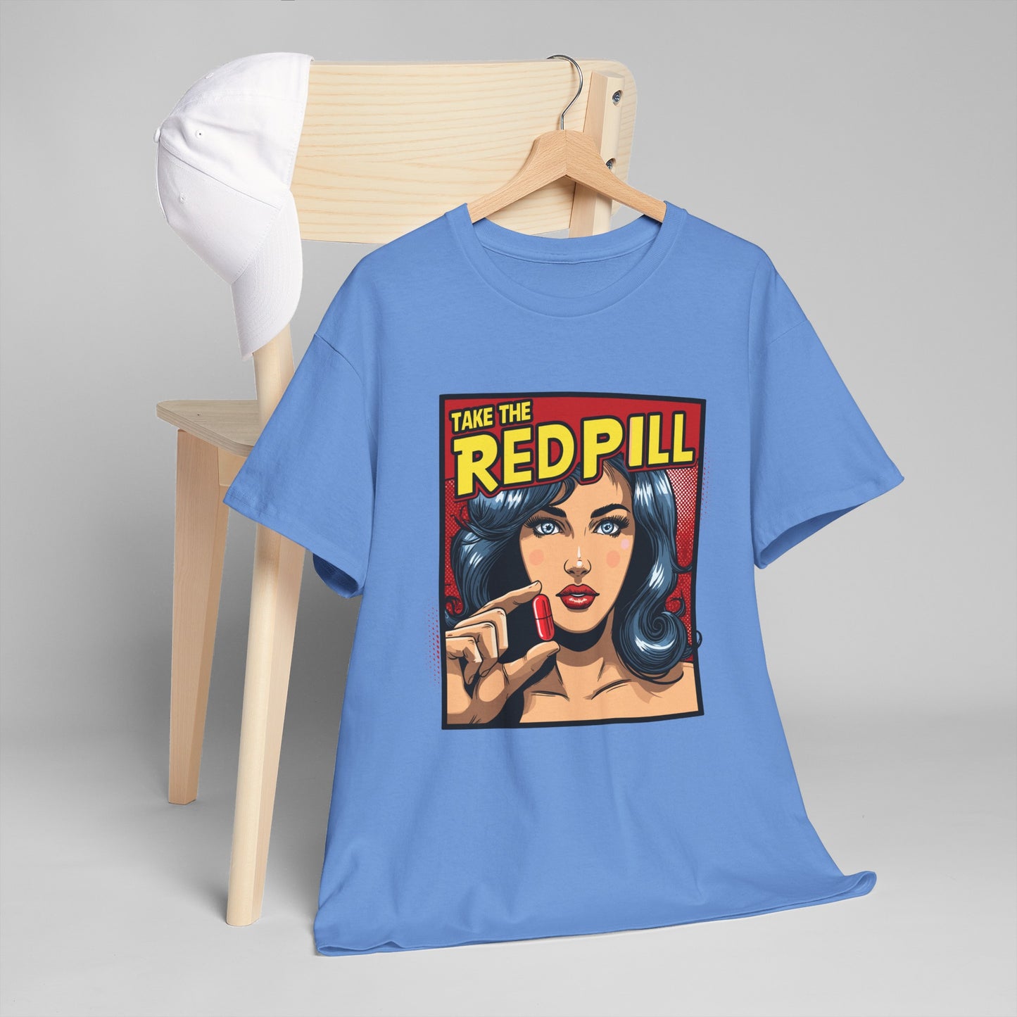 Take The Red Pill, Unisex Heavy Cotton Tee