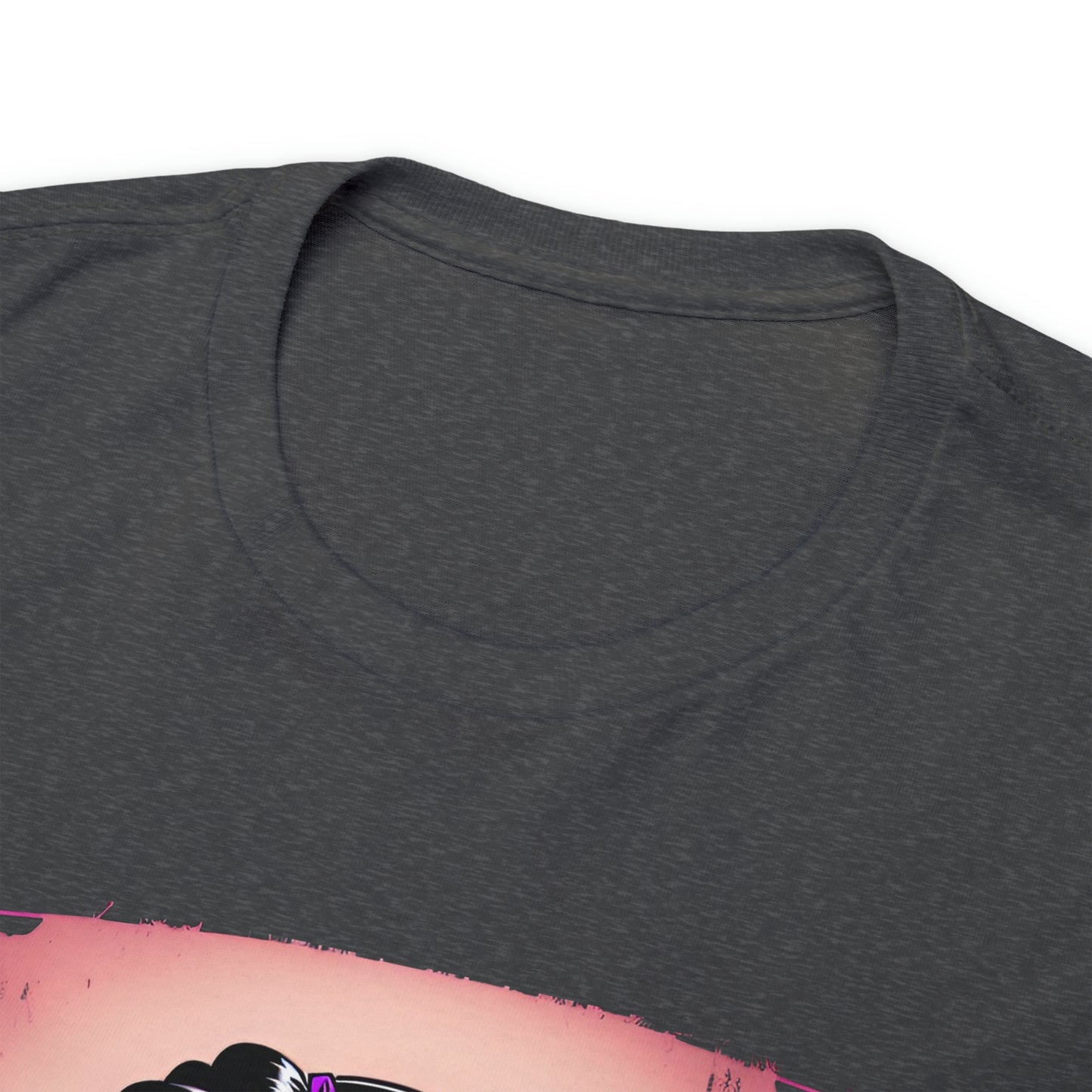 Zombie Pin-up Model, Custom Graphic Unisex Heavy Cotton Tee
