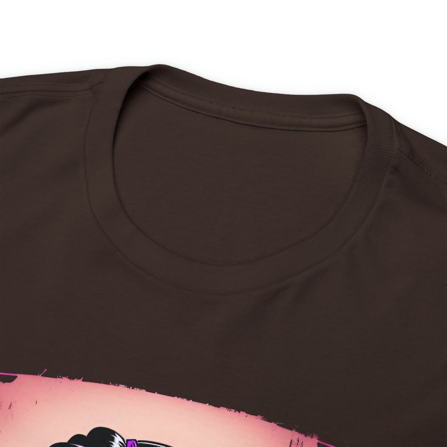 Zombie Pin-up Model, Custom Graphic Unisex Heavy Cotton Tee