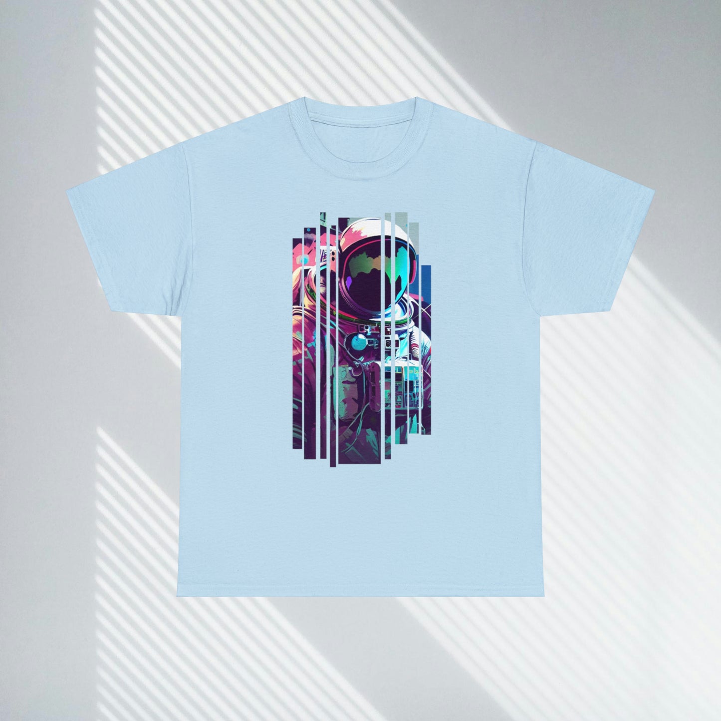 Astronaut, Custom Graphic Unisex Heavy Cotton Tee