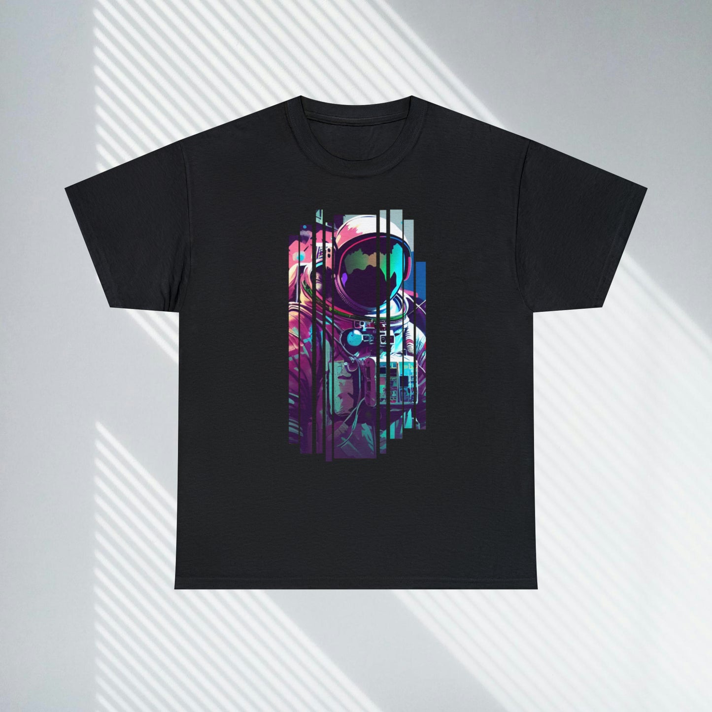 Astronaut, Custom Graphic Unisex Heavy Cotton Tee