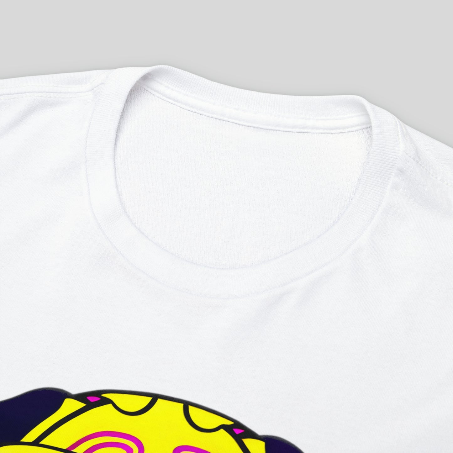 Pug- tastic, Pug Custom Graphic Unisex Heavy Cotton Tee