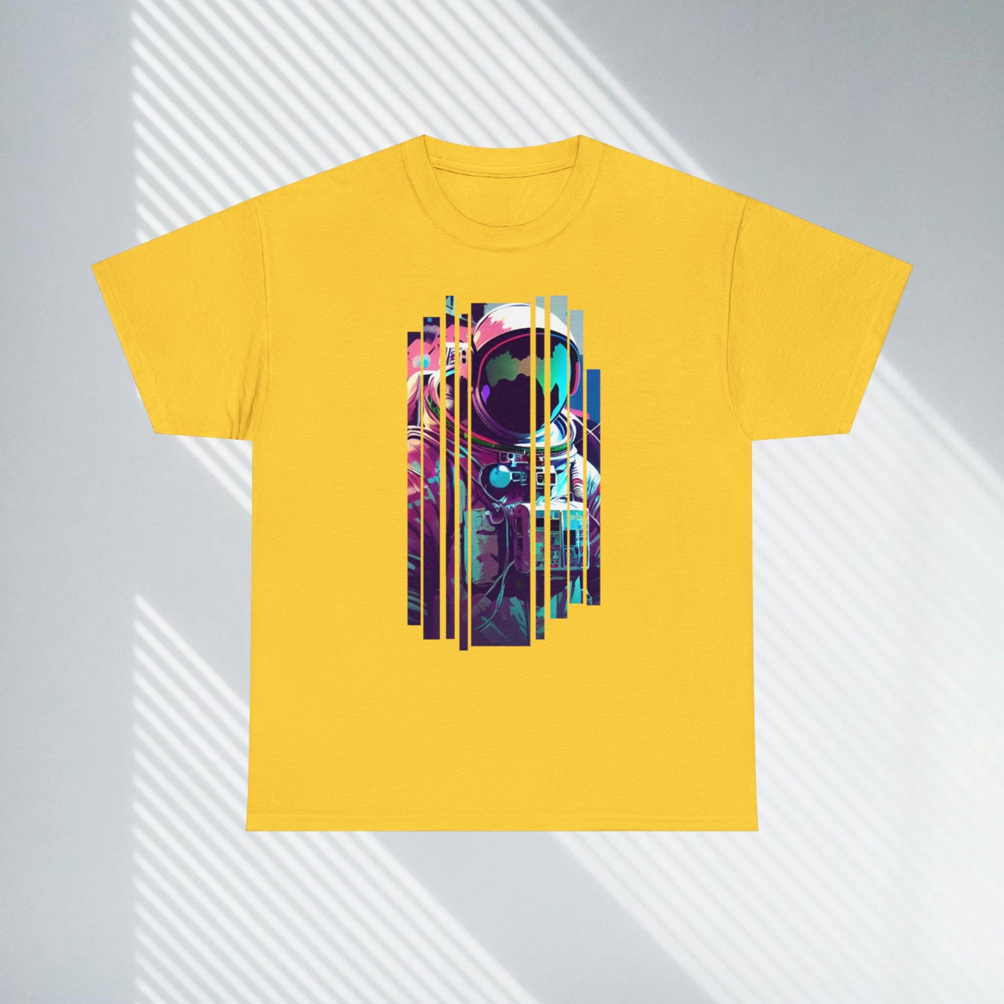 Astronaut, Custom Graphic Unisex Heavy Cotton Tee