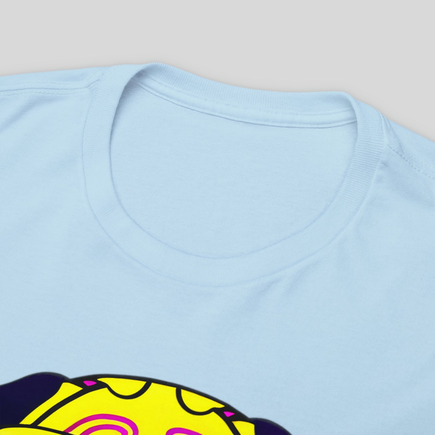 Pug- tastic, Pug Custom Graphic Unisex Heavy Cotton Tee