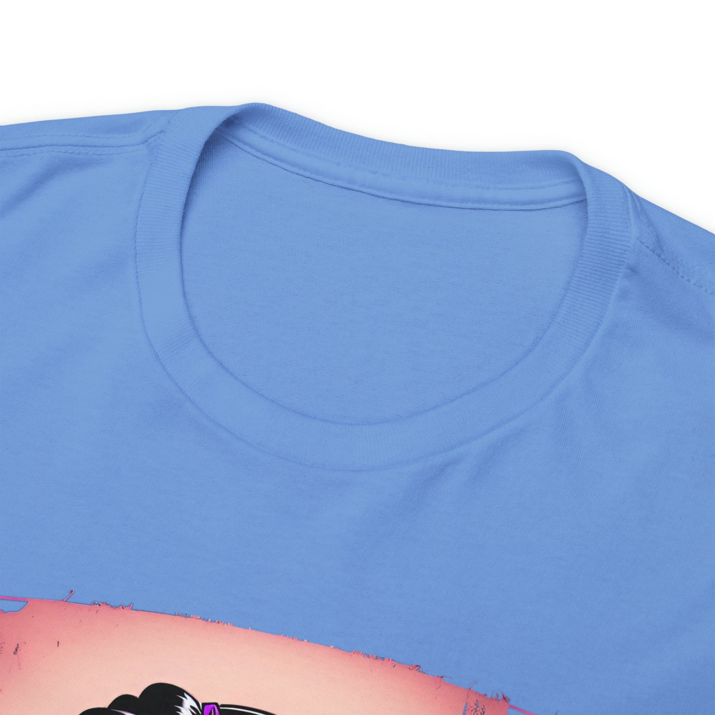 Zombie Pin-up Model, Custom Graphic Unisex Heavy Cotton Tee