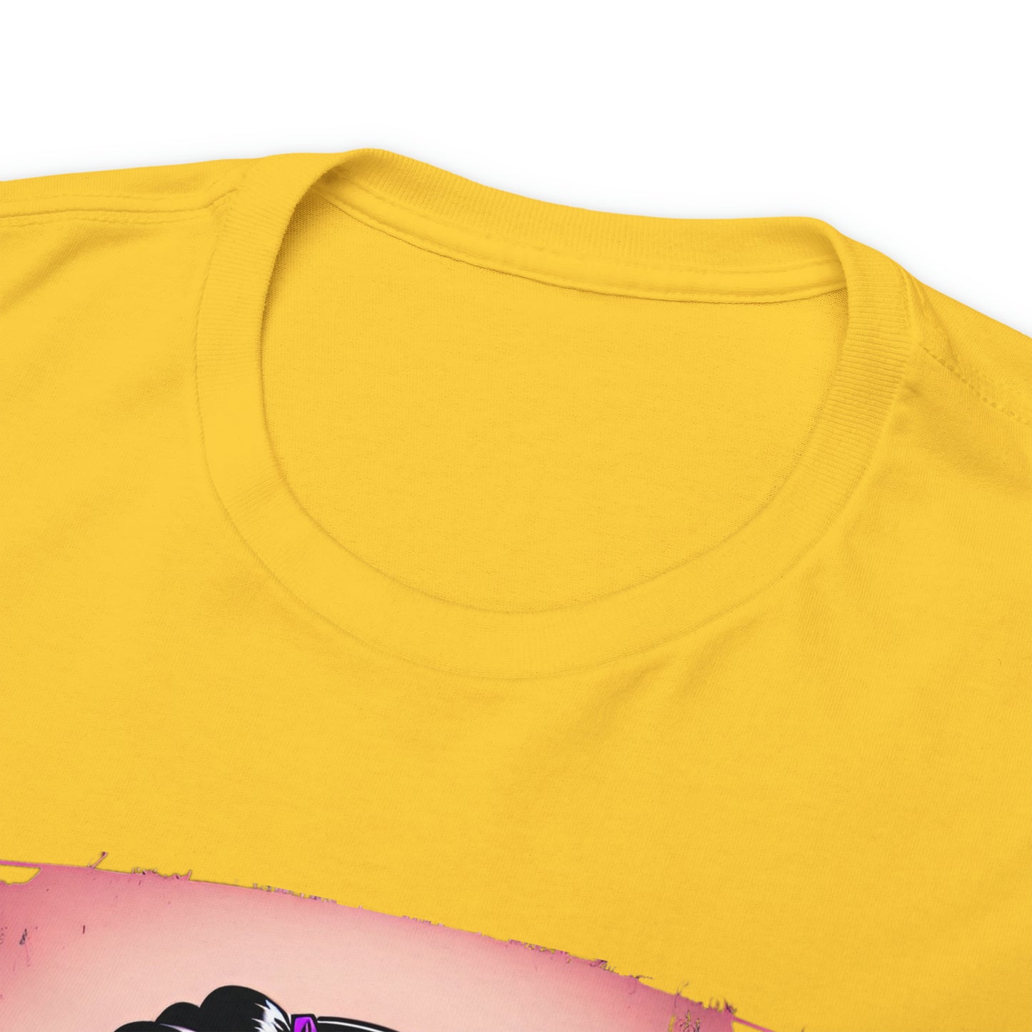 Zombie Pin-up Model, Custom Graphic Unisex Heavy Cotton Tee