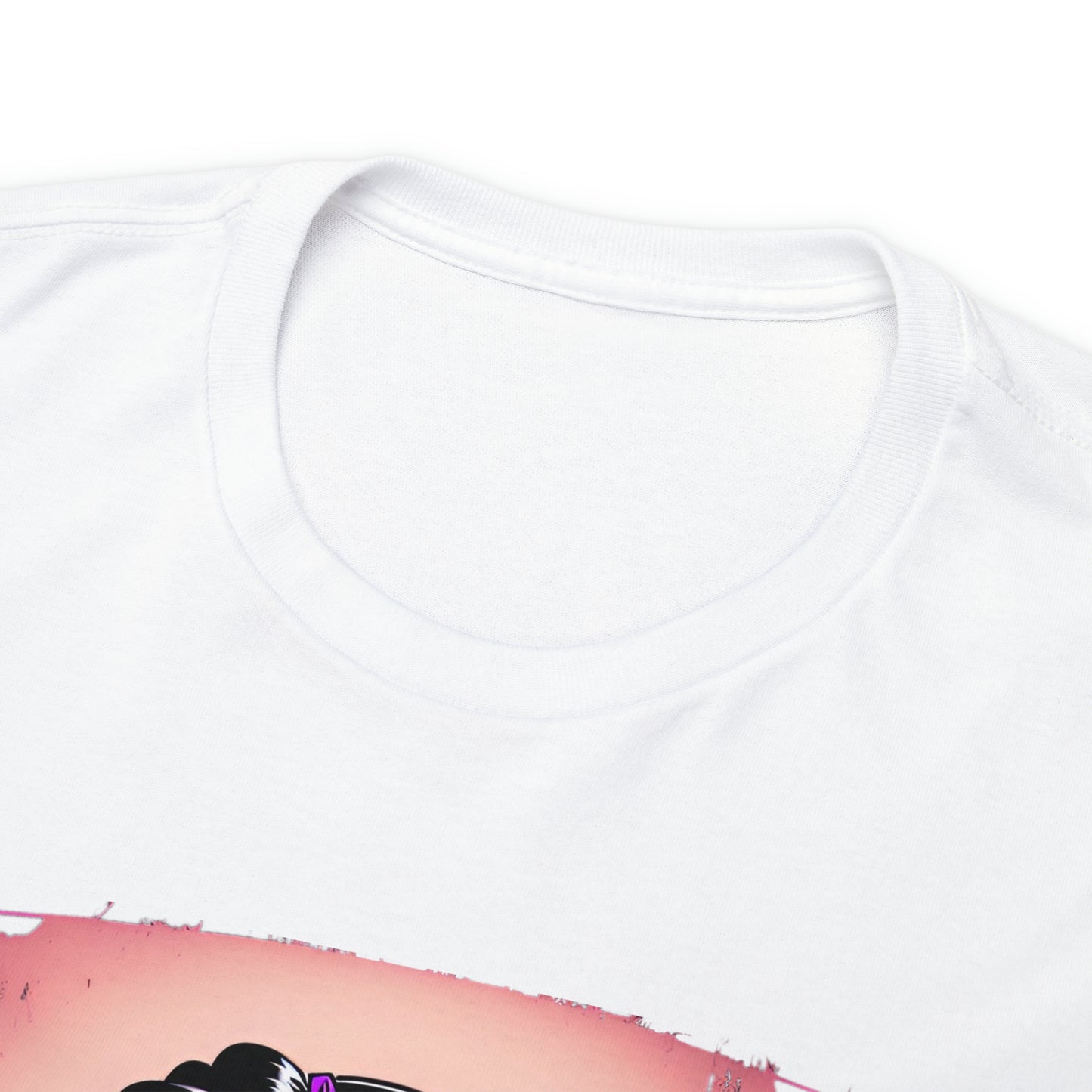 Zombie Pin-up Model, Custom Graphic Unisex Heavy Cotton Tee