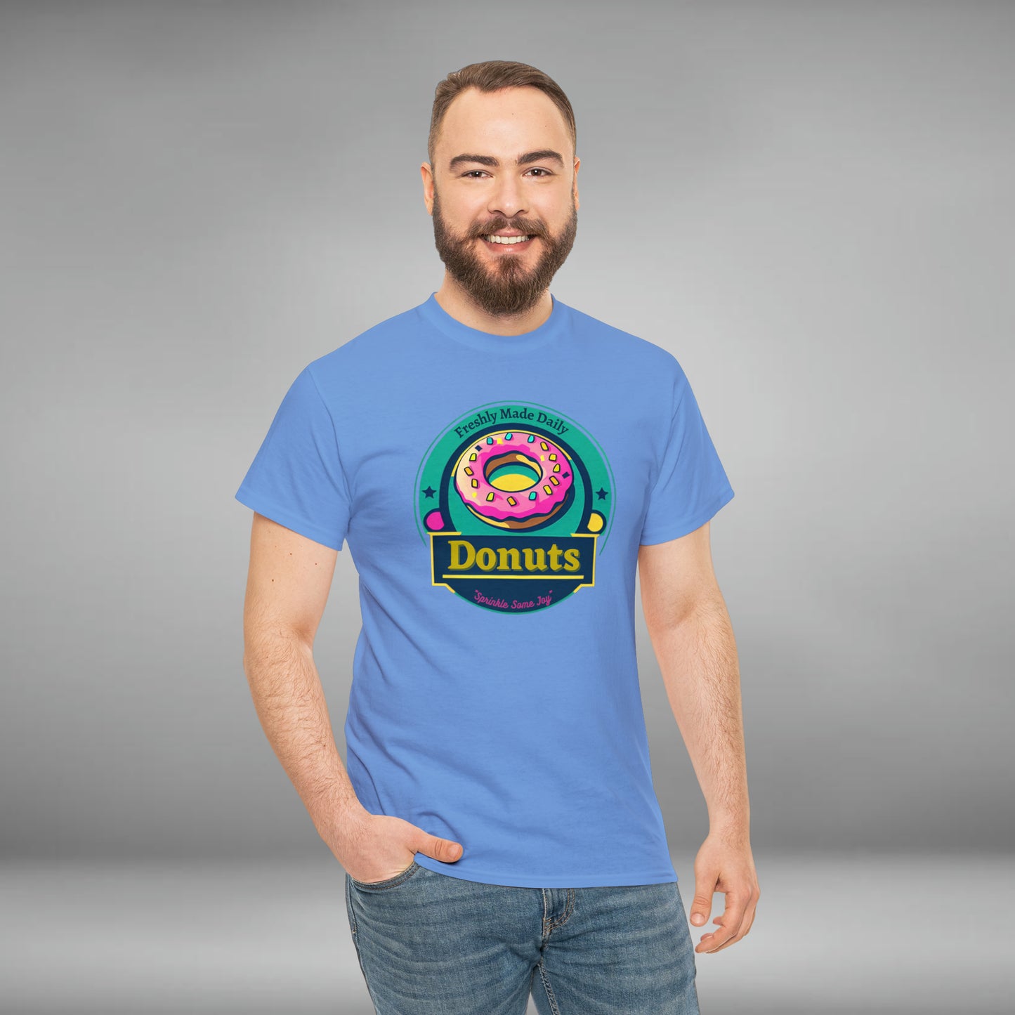 Donut Shop, Unisex Heavy Cotton Gra[phic Tee