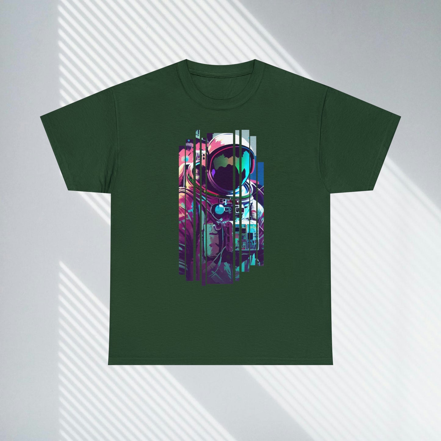 Astronaut, Custom Graphic Unisex Heavy Cotton Tee