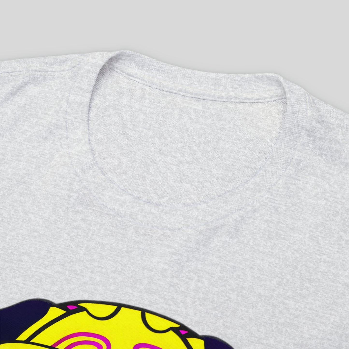 Pug- tastic, Pug Custom Graphic Unisex Heavy Cotton Tee
