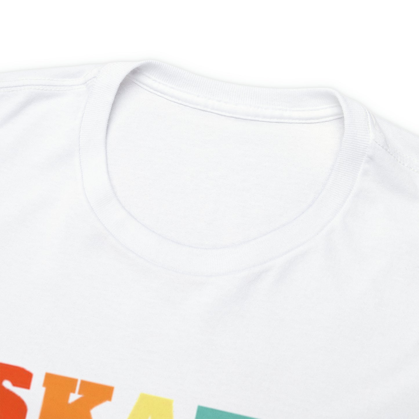 SKATE, Custom Graphic Unisex Heavy Cotton Tee