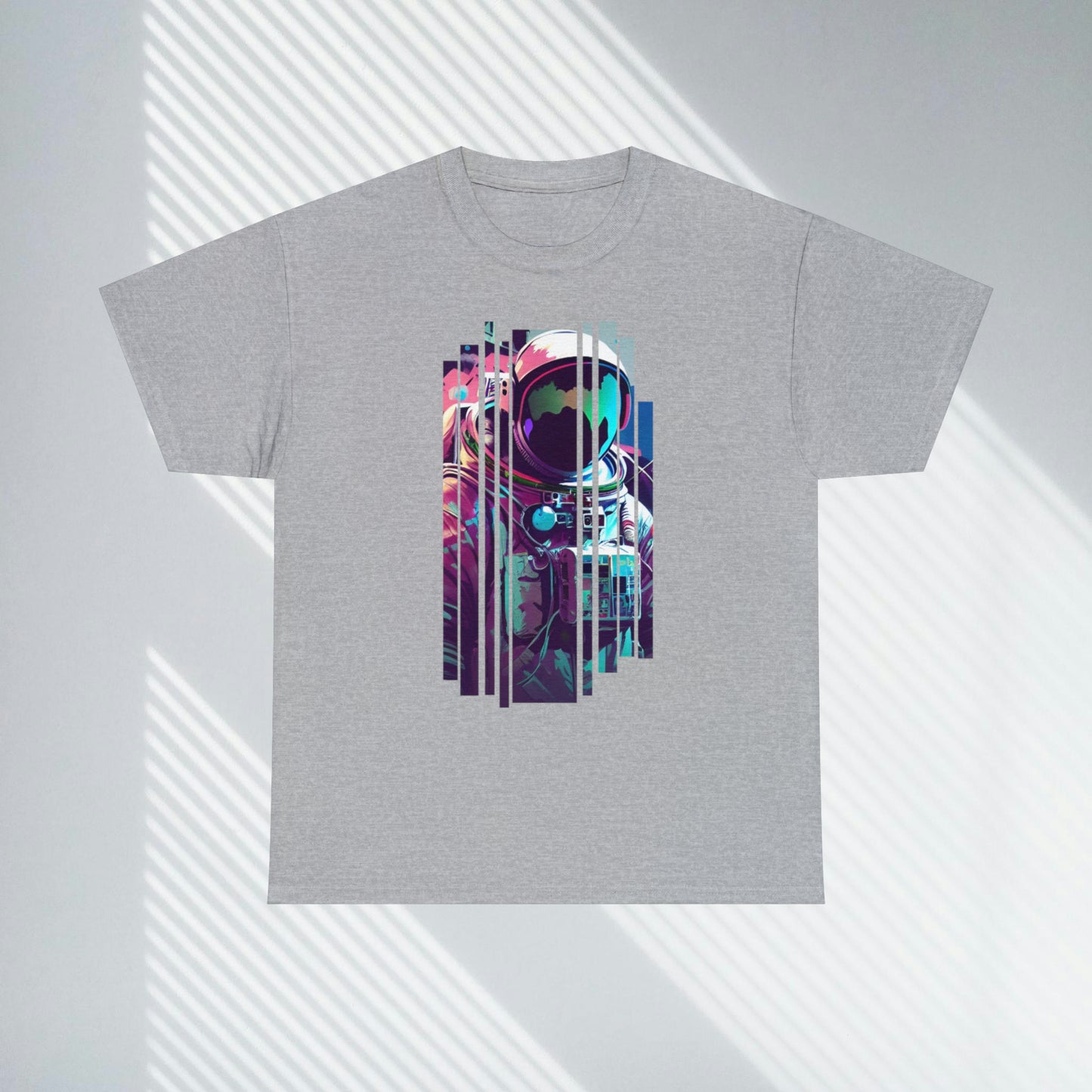 Astronaut, Custom Graphic Unisex Heavy Cotton Tee