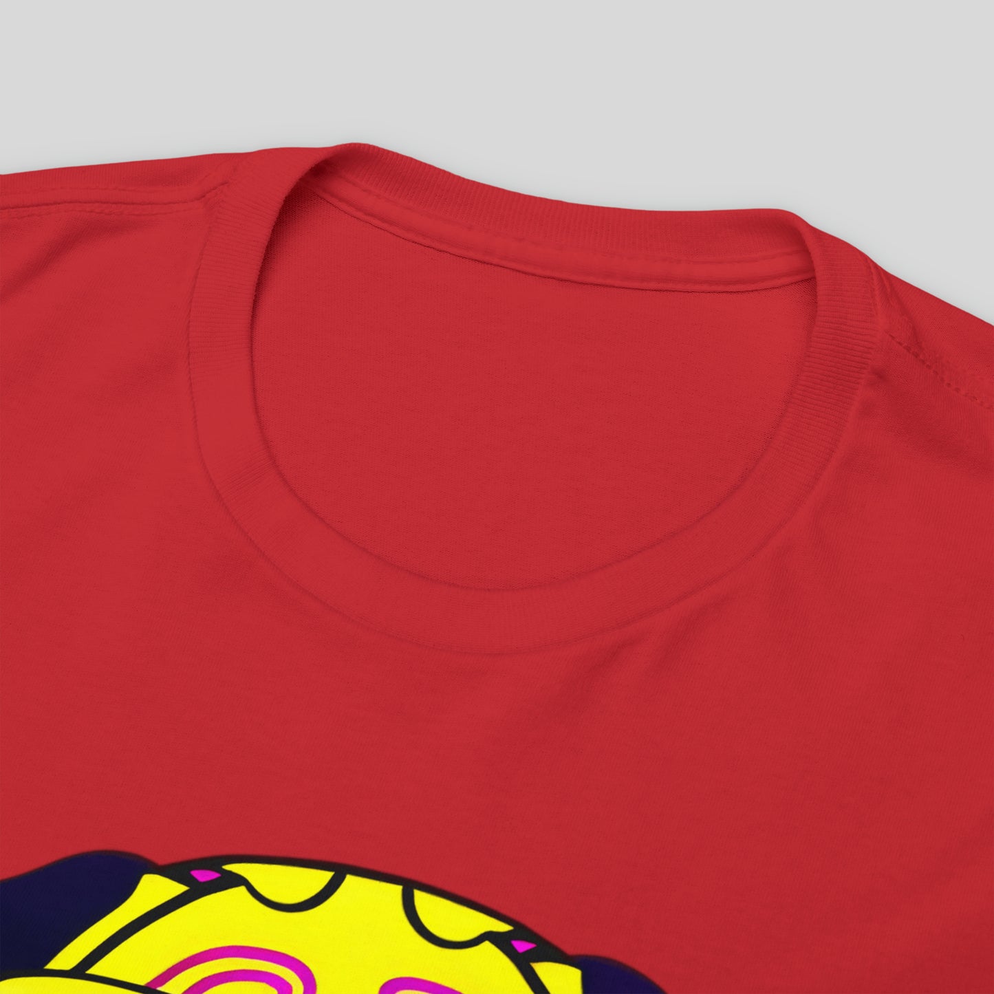 Pug- tastic, Pug Custom Graphic Unisex Heavy Cotton Tee