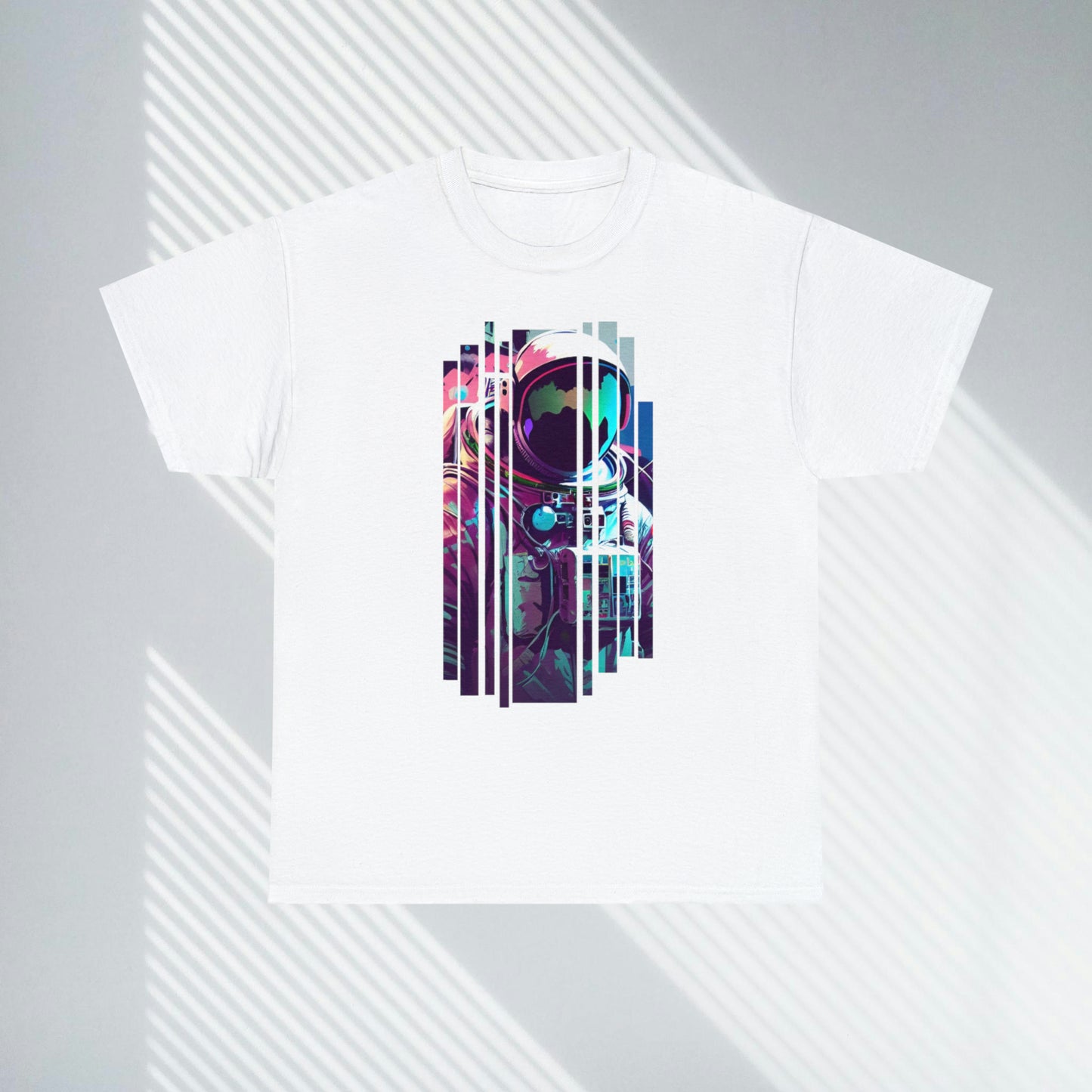 Astronaut, Custom Graphic Unisex Heavy Cotton Tee