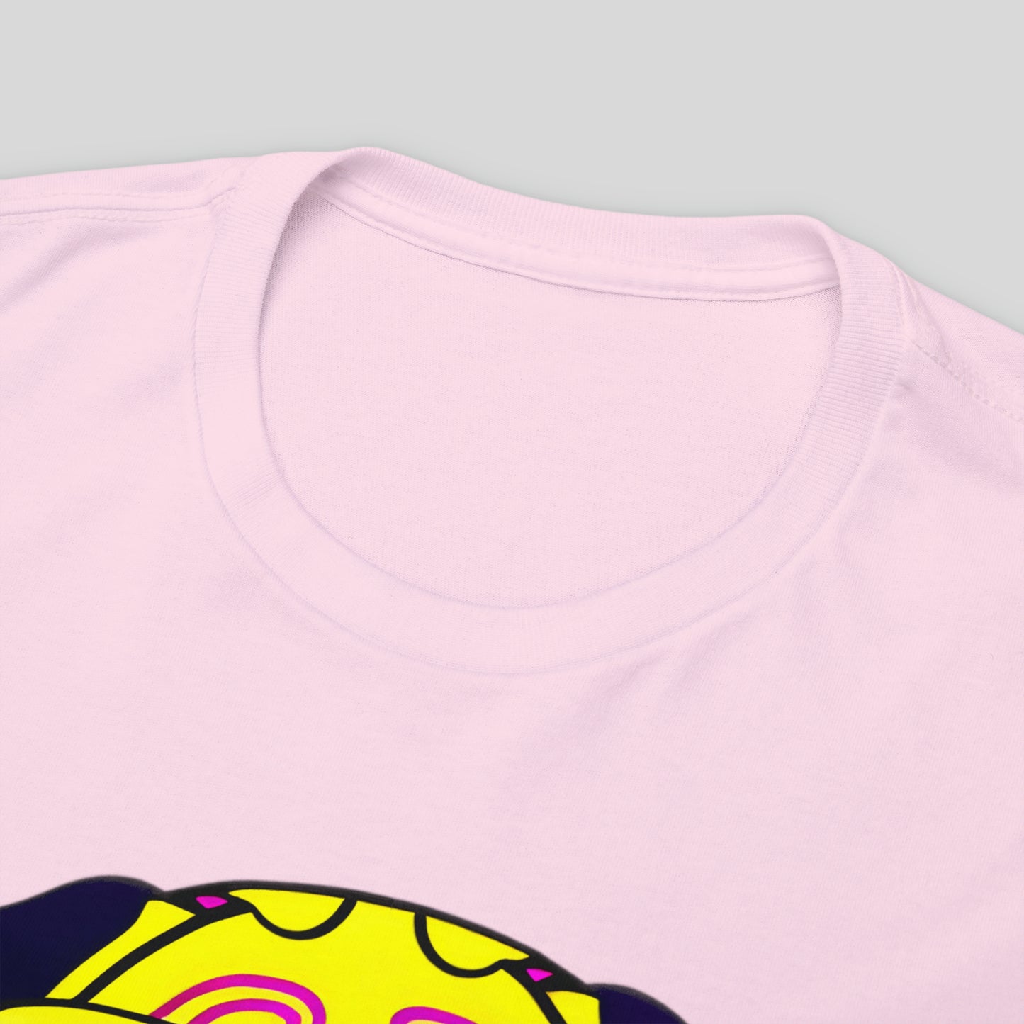 Pug- tastic, Pug Custom Graphic Unisex Heavy Cotton Tee