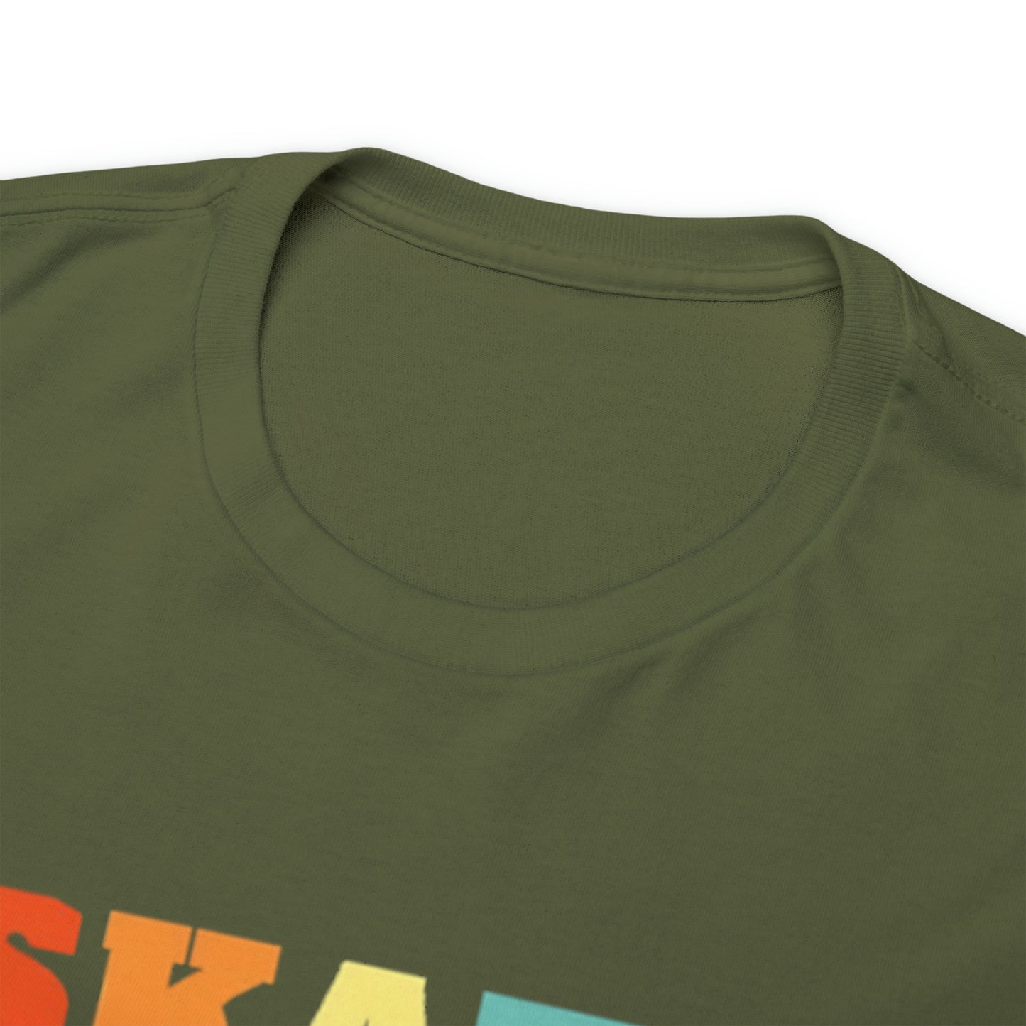 SKATE, Custom Graphic Unisex Heavy Cotton Tee