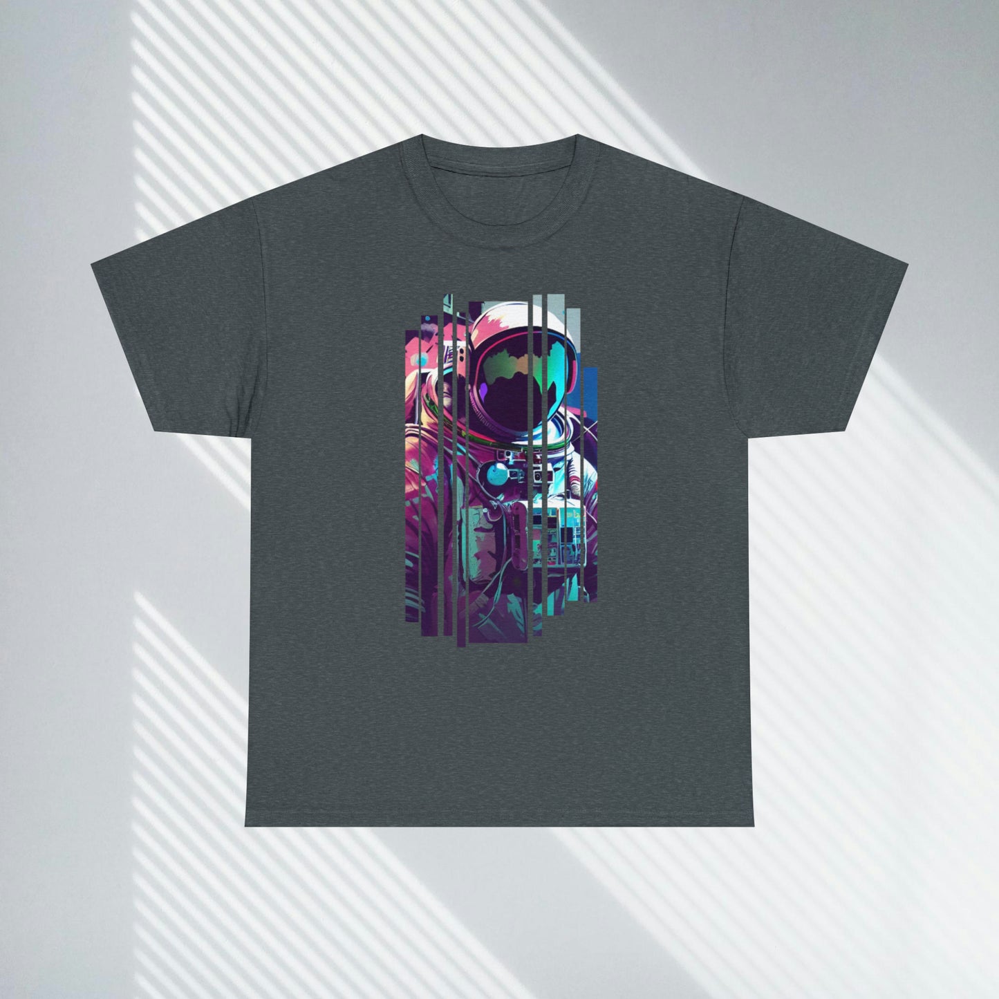 Astronaut, Custom Graphic Unisex Heavy Cotton Tee