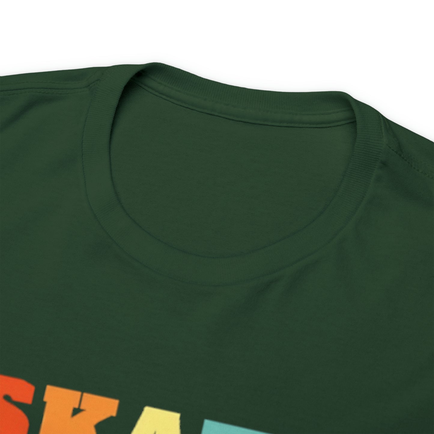 SKATE, Custom Graphic Unisex Heavy Cotton Tee