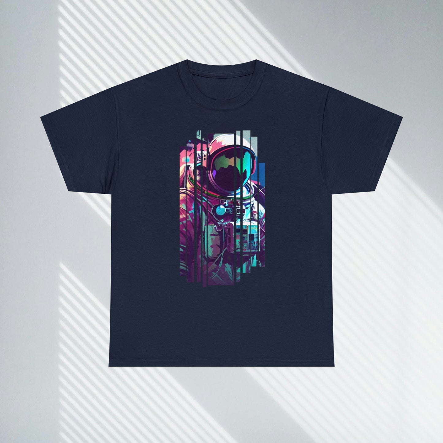 Astronaut, Custom Graphic Unisex Heavy Cotton Tee