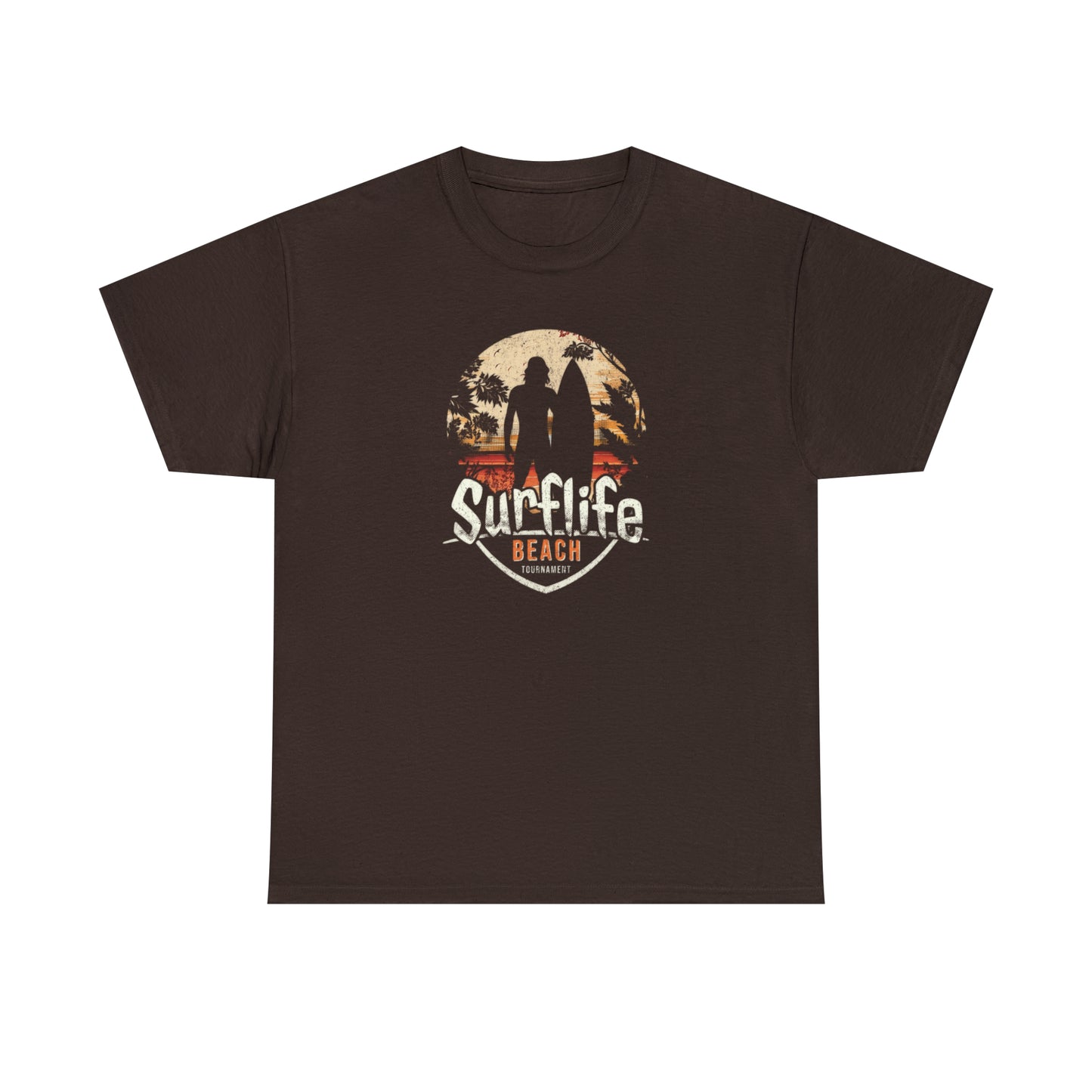 Surflife Beach Tournament, Unisex Heavy Cotton Graphic Tee