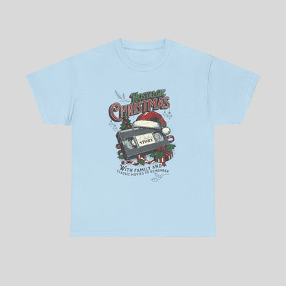 Nostalgic Christmas, Unisex Heavy Cotton Tee