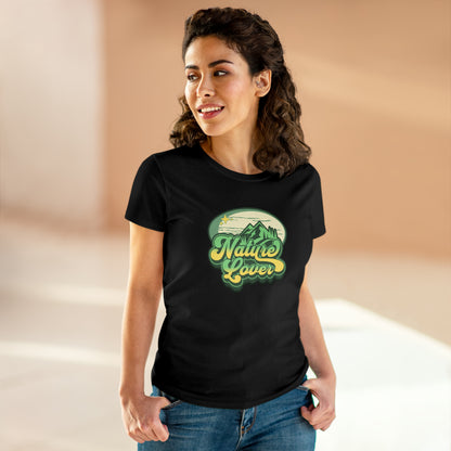 Nature Lover, Women's Midweight Cotton Tee