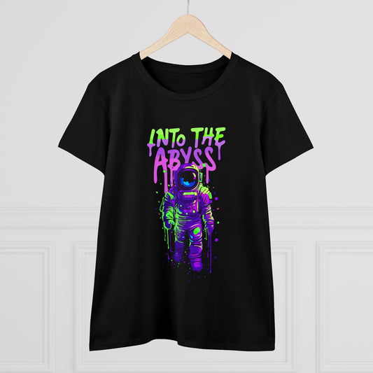 INTO THE ABYSS, Women's Midweight Cotton Tee