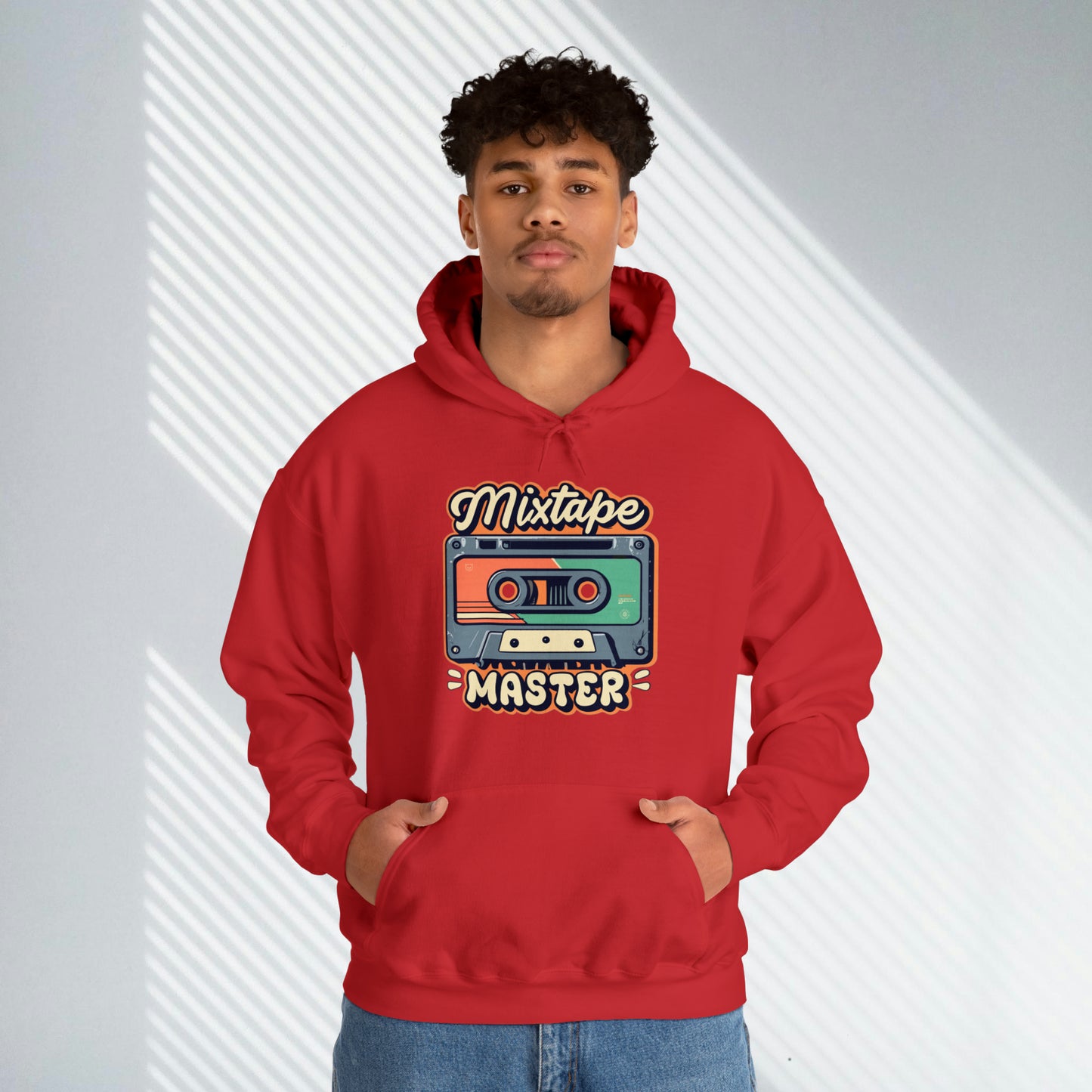 Mixtape Master, Cassette Tape, Unisex Heavy Blend™ Hooded Sweatshirt