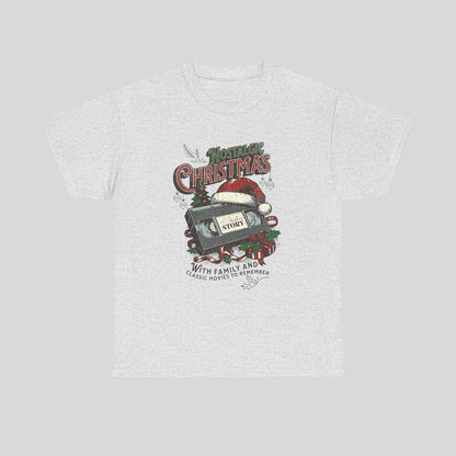 Nostalgic Christmas, Unisex Heavy Cotton Tee