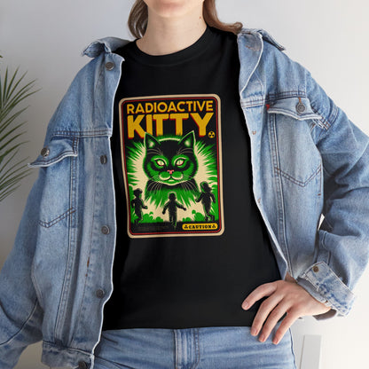 Radioactive Kitty, Unisex Heavy Cotton Tee