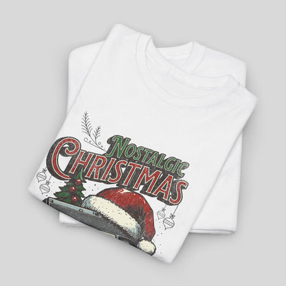 Nostalgic Christmas, Unisex Heavy Cotton Tee