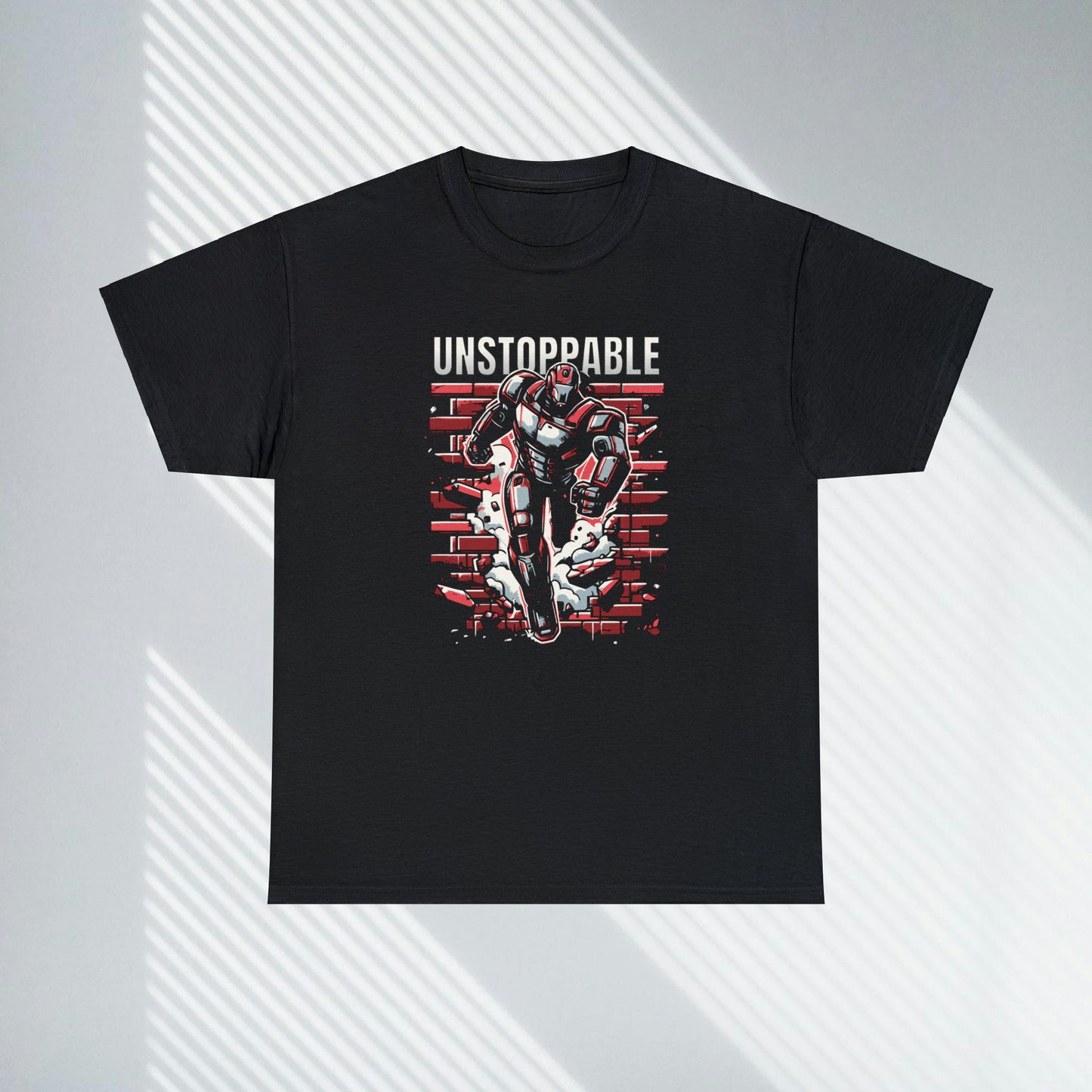 Unstoppable Robot, Unisex Heavy Cotton Tee