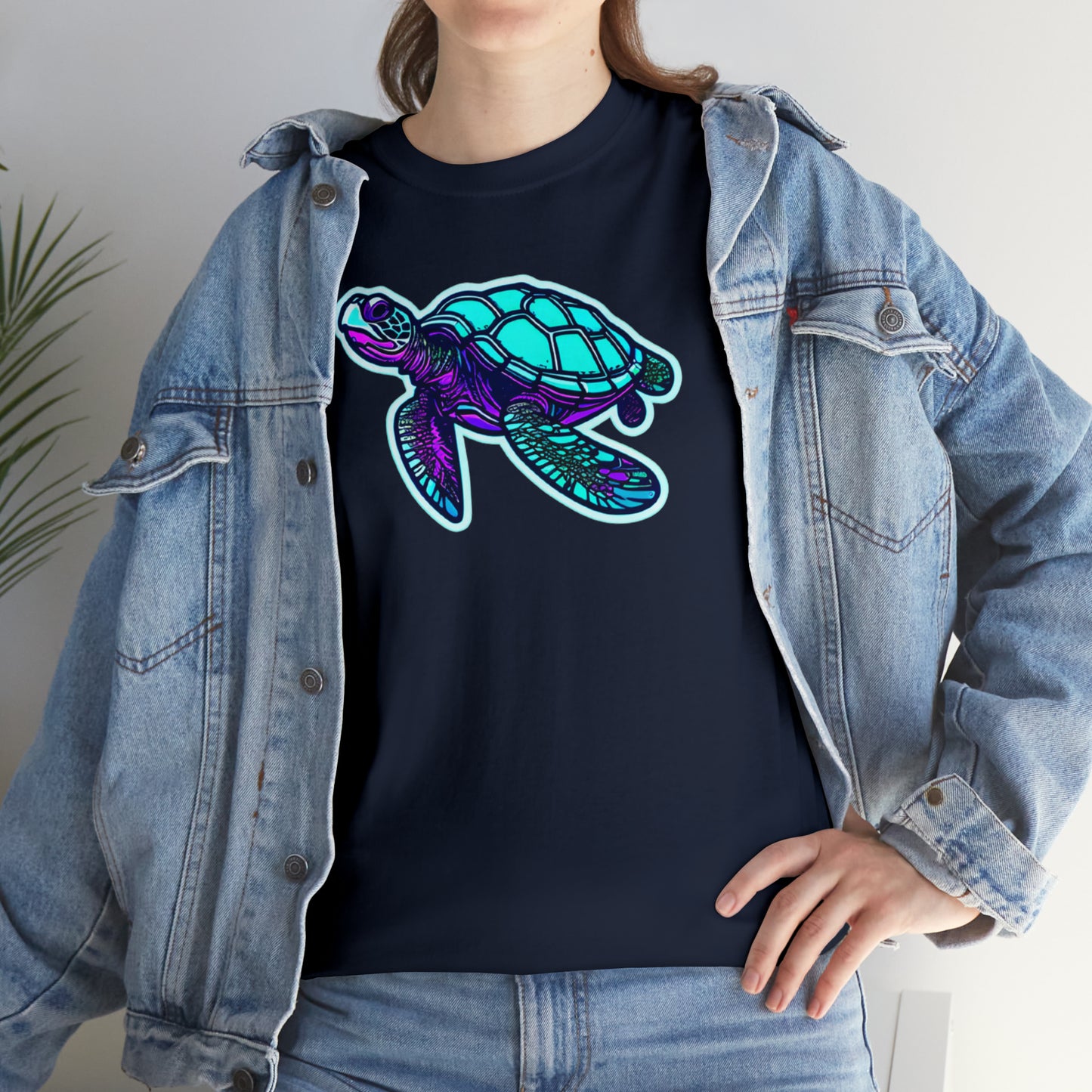 Sea Turtle Unisex Heavy Cotton Tee