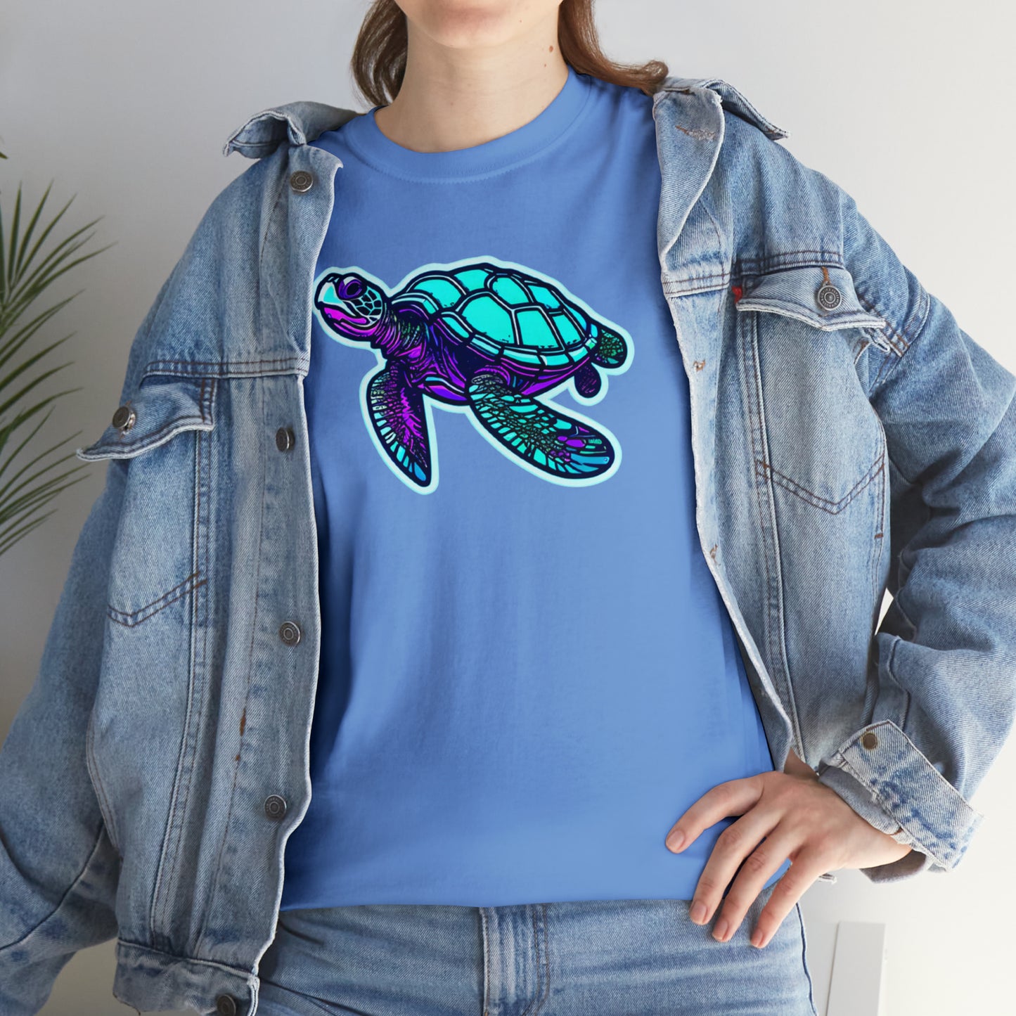 Sea Turtle Unisex Heavy Cotton Tee