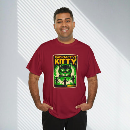 Radioactive Kitty, Unisex Heavy Cotton Tee