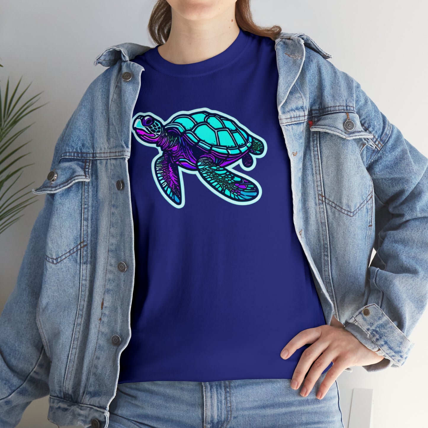 Sea Turtle Unisex Heavy Cotton Tee