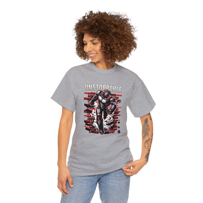 Unstoppable Robot, Unisex Heavy Cotton Tee