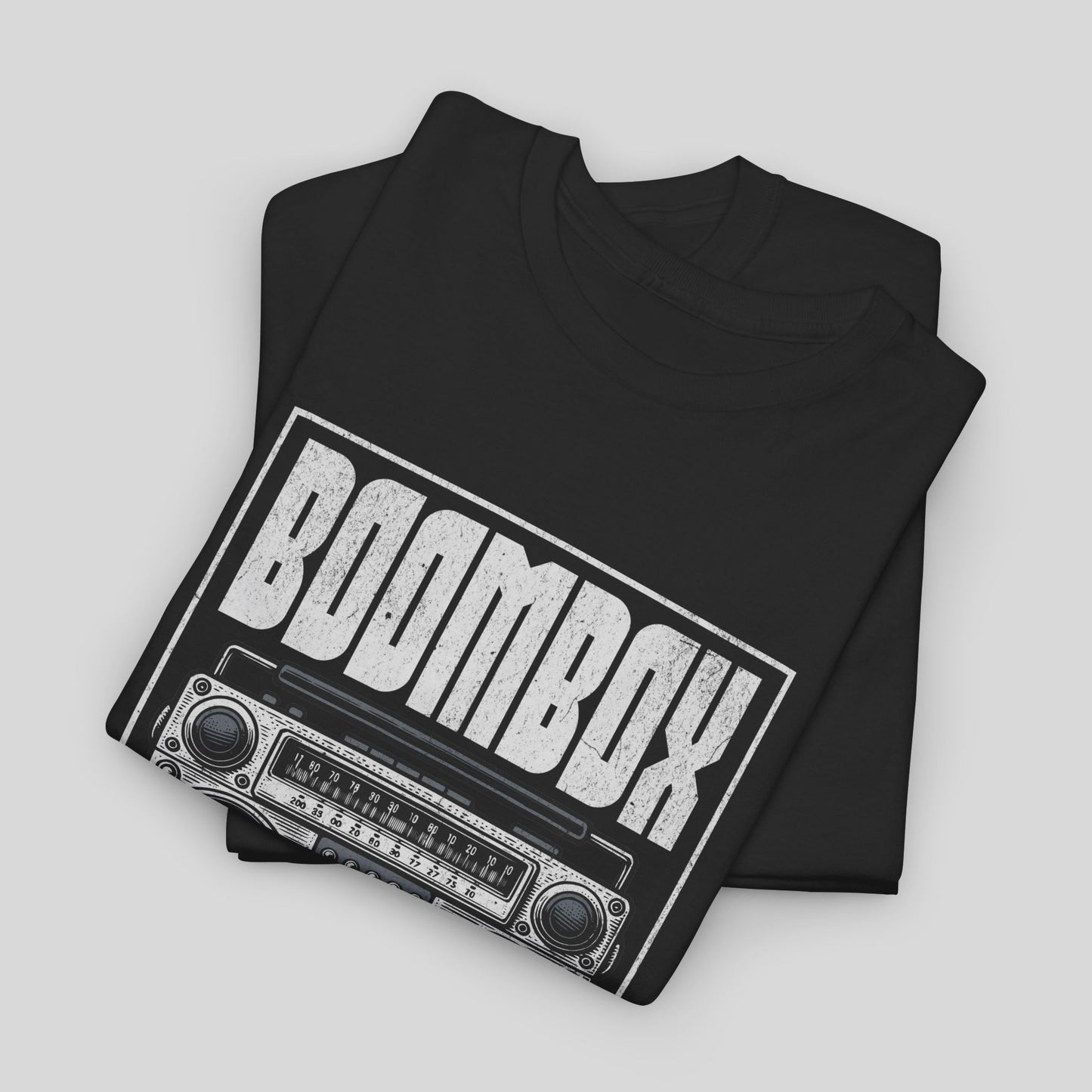 OLD School Boombox, Unisex Heavy Cotton Tee