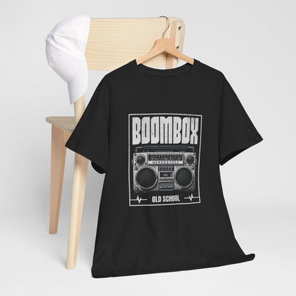 OLD School Boombox, Unisex Heavy Cotton Tee