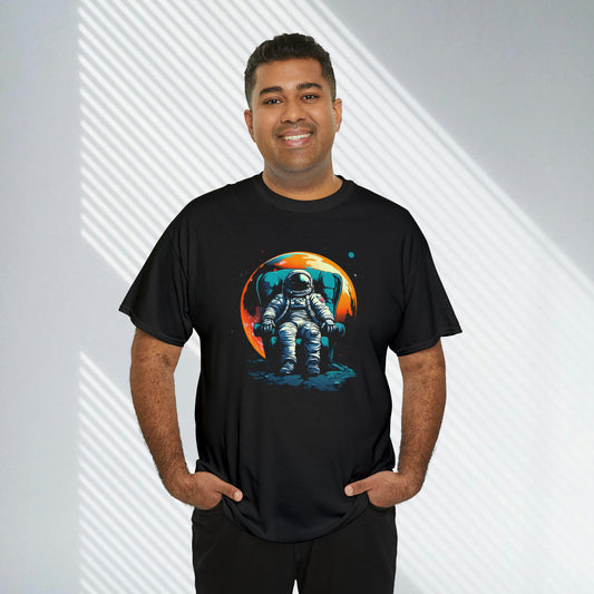 La-Z-Boy Astronaut, Unisex Heavy Cotton Tee