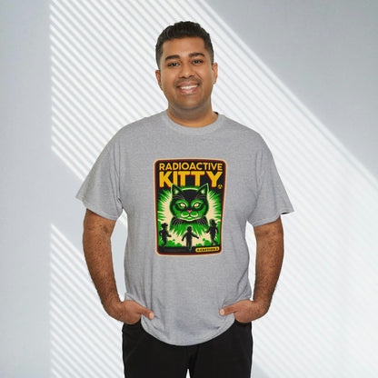 Radioactive Kitty, Unisex Heavy Cotton Tee